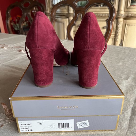 Suede Pumps in Shiraz Color from Louise et Cie - Picture 3 of 6